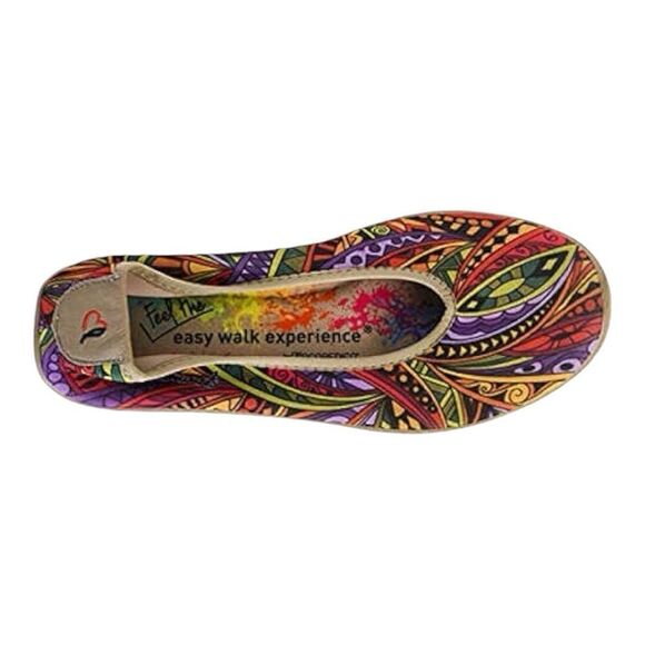 ARCOPEDICO Women’s Printed Lolita Art Edition in the Size 39/8-8.5 US Size - Picture 8 of 15